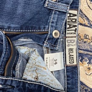 Ariat B4 Relaxed, size 14, barely worn, he skipped sizes!